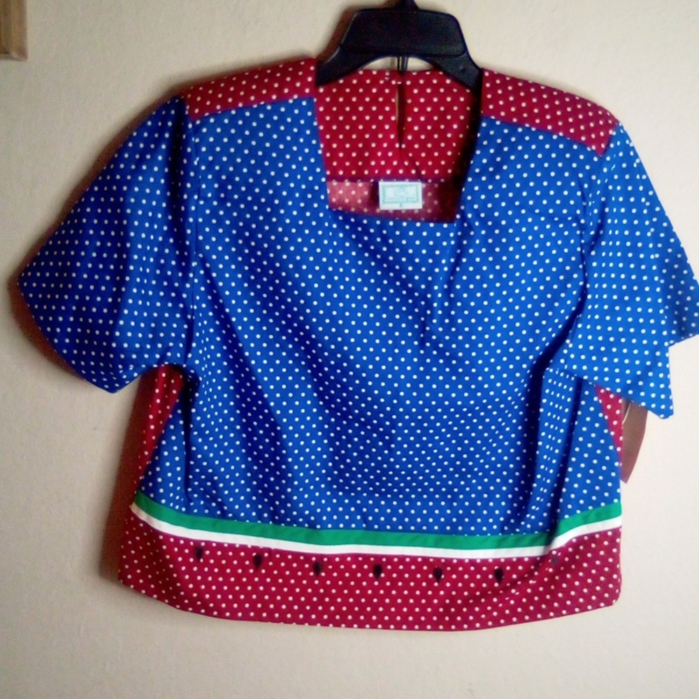 Nwt Vintage Cottontail Originals watermelon top
